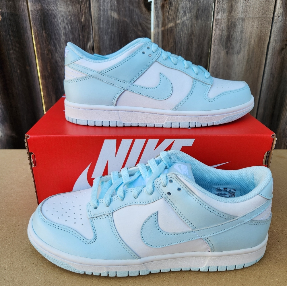 Nike Dunk Low 'GLACIER BLUE' GS-6.5Y Women's 8 - Picture 8 of 8